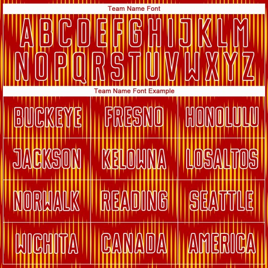 Benutzerdefiniertes rot-gelb-weißes Sublimations-Fußballtrikot