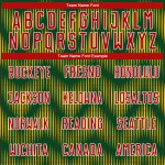 Benutzerdefiniertes Sublimations-Fußballtrikot mit grün-rot-goldener Linie