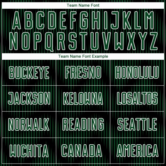 Benutzerdefiniertes schwarz-grün-weißes Sublimations-Fußballtrikot