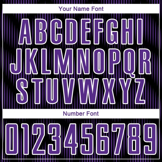 Benutzerdefiniertes schwarz-lila-weißes Sublimations-Fußballtrikot