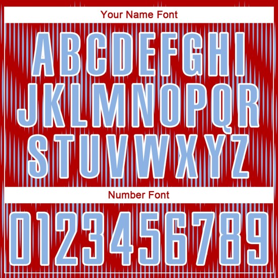 Benutzerdefiniertes rot-hellblau-weißes Sublimations-Fußballtrikot