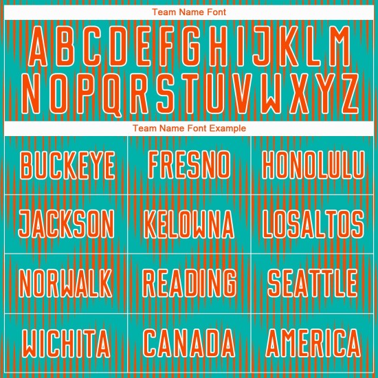 Benutzerdefiniertes Aqua Orange-Weiß Line Sublimation Fußballuniformtrikot