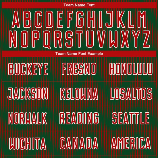 Benutzerdefiniertes Sublimations-Fußballtrikot mit grün-rot-weißer Linie