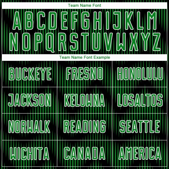 Benutzerdefiniertes Sublimations-Fußballtrikot mit schwarzer Grasgrün-weißer Linie