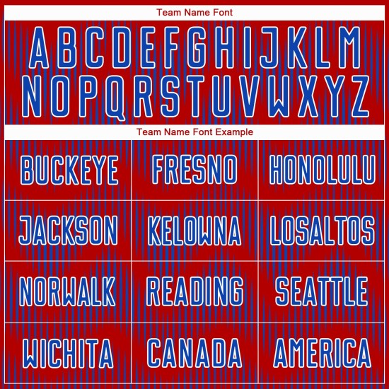 Benutzerdefiniertes Red Thunder Blau-Weiß Line Sublimation Fußballuniform-Trikot