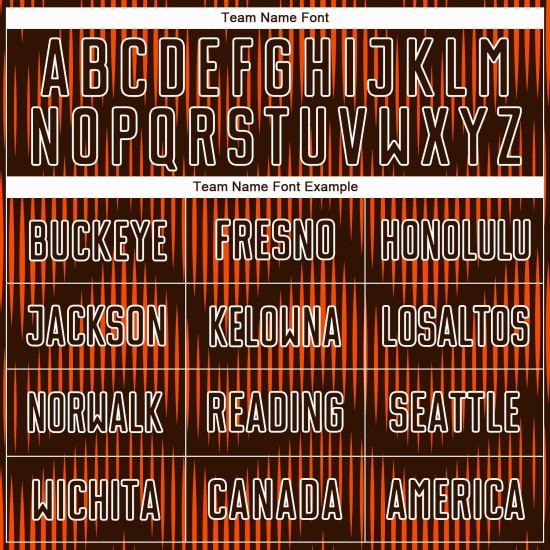 Benutzerdefiniertes braun-orange-weißes Sublimations-Fußballtrikot