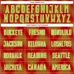 Benutzerdefiniertes Sublimations-Fußballtrikot mit roter, neongrüner und weißer Linie